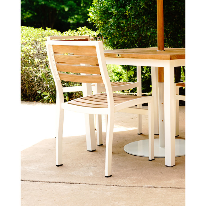 Beespoke Catalina Outdoor Armless Stacking Teak Patio Dining Chair